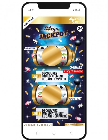 carte numérique a gratter annonce grossesse originale