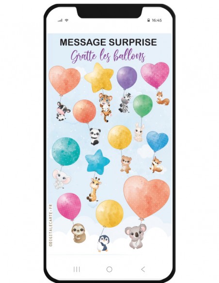 carte numérique veux - tu être ma marraine?