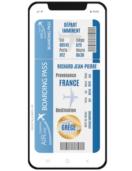 carte a gratter billet avion annonce pays vacances