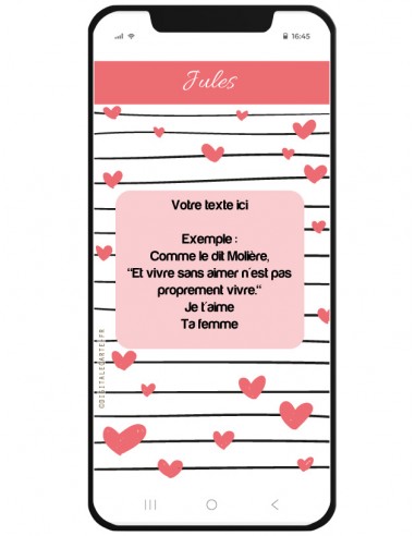 carte à gratter à personnaliser