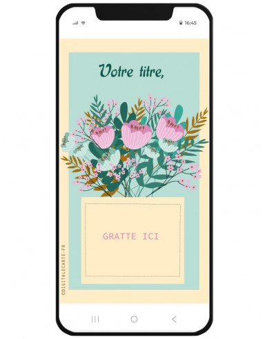 fête des mères carte à gratter en ligne