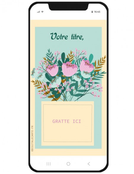 fête des mères carte à gratter en ligne