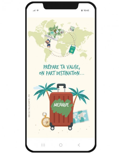 carte à gratter virtuelle voyage surprise séjour vacances valise