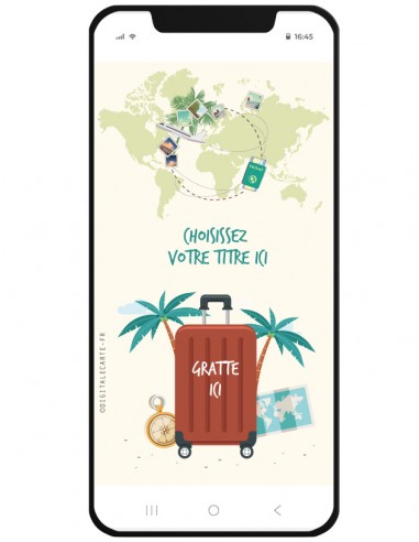 carte à gratter virtuelle voyage...