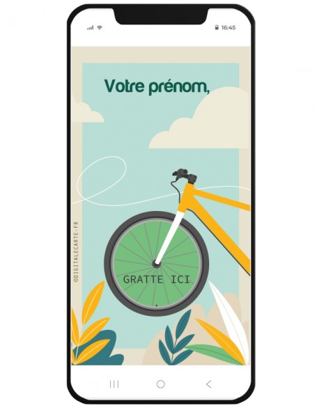 carte à gratter fête père